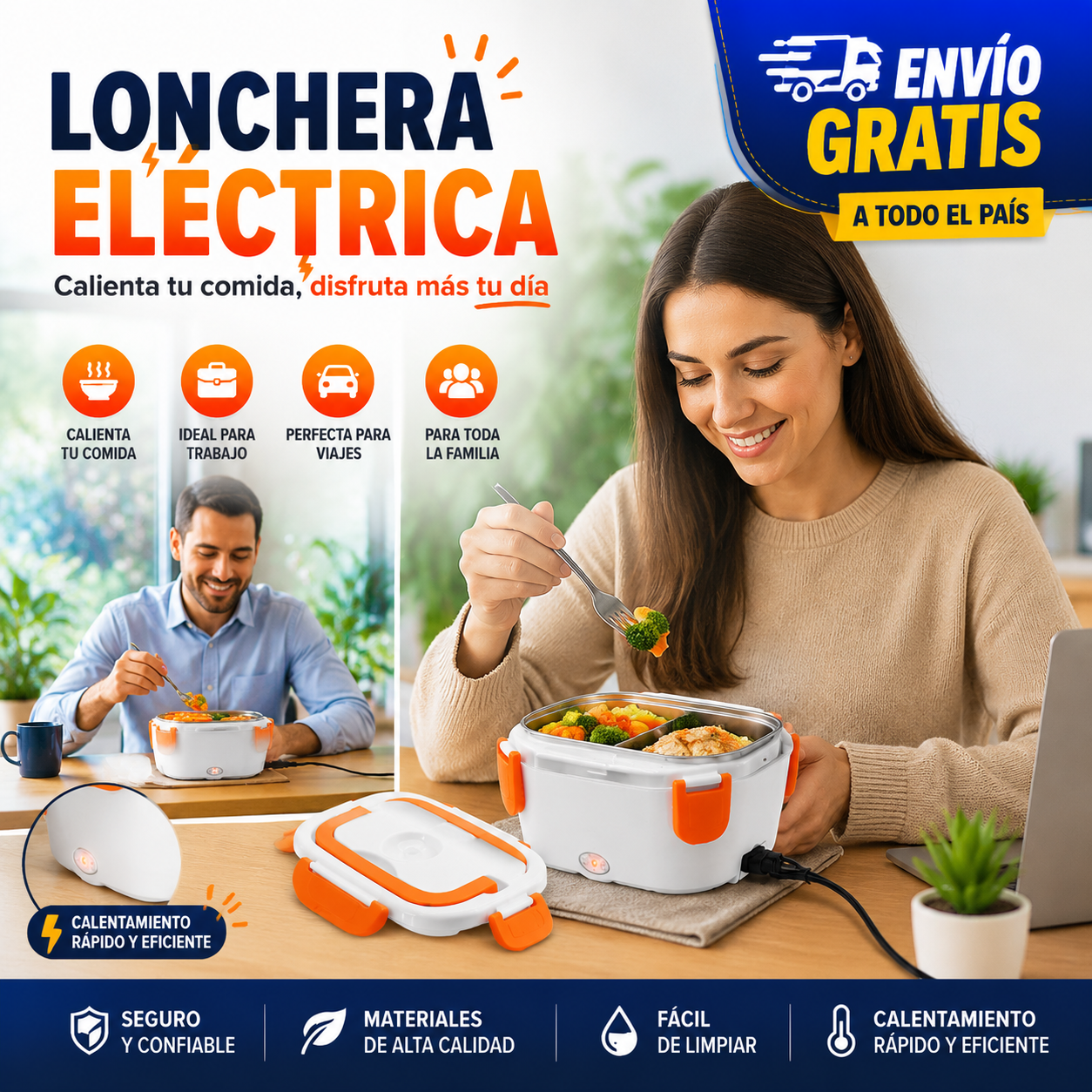 LONCHERA ELÉCTRICA + ENVÍO GRATIS