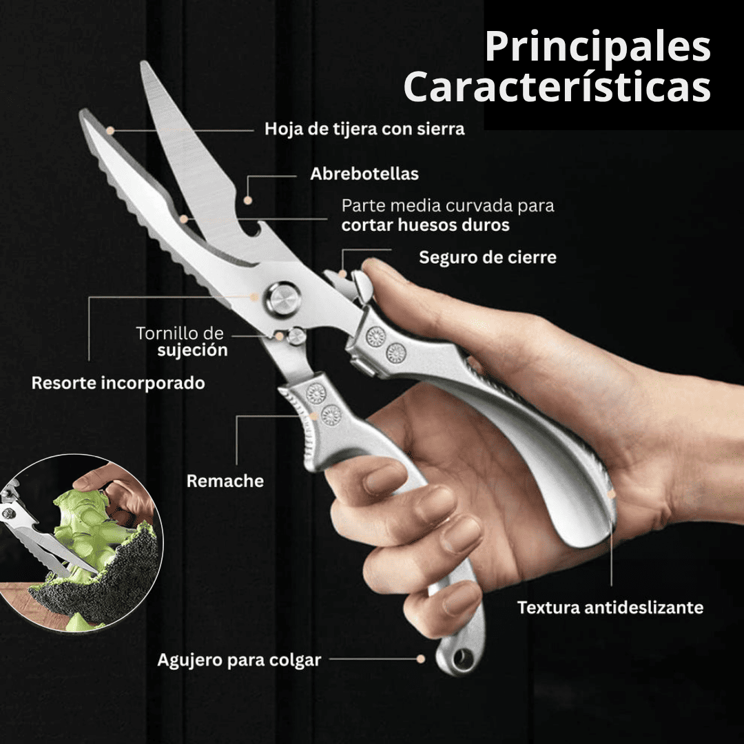 SteelForce™ Tijeras Acero Inoxidable