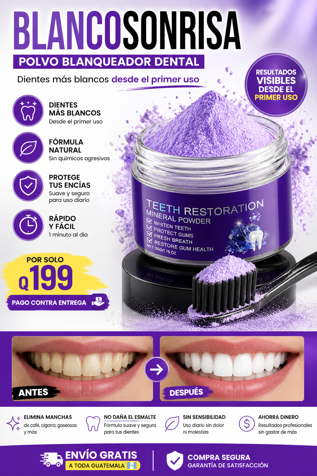 POLVO REPARADOR DENTAL🦷✨