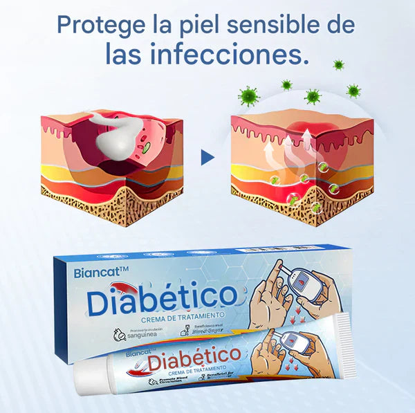 Diabetic™ Crema para el tratamiento de la diabetes