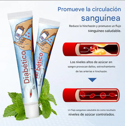 Diabetic™ Crema para el tratamiento de la diabetes