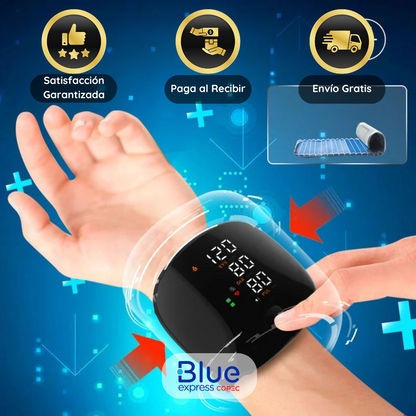 🩺 Tensiómetro Digital de Muñeca – Monitoreo de Salud Fácil y Preciso