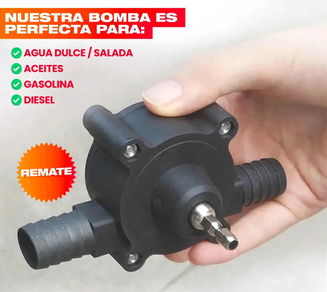 Nueva Mini Bomba Taladro Portátil