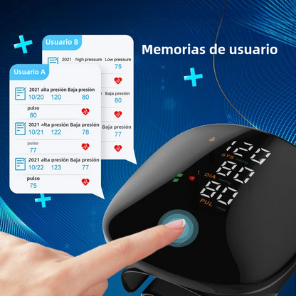 🩺 Tensiómetro Digital de Muñeca – Monitoreo de Salud Fácil y Preciso