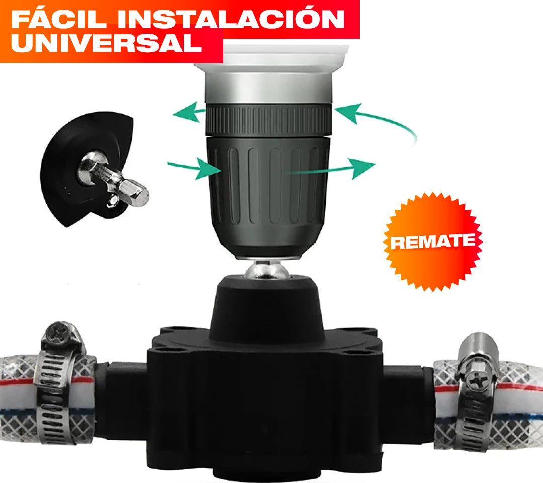 Nueva Mini Bomba Taladro Portátil