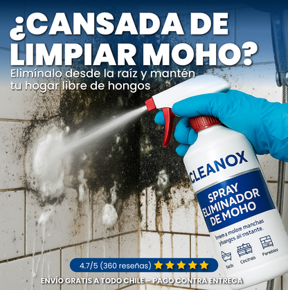 Spray removedor de moho y hongos - Cleanox™