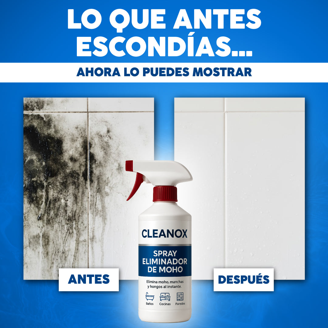 Spray removedor de moho y hongos - Cleanox™