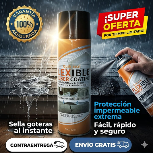 Quik Seal™️ Spray Impermeabilizante para todo tipo de Superficies - ENVÍO GRATIS